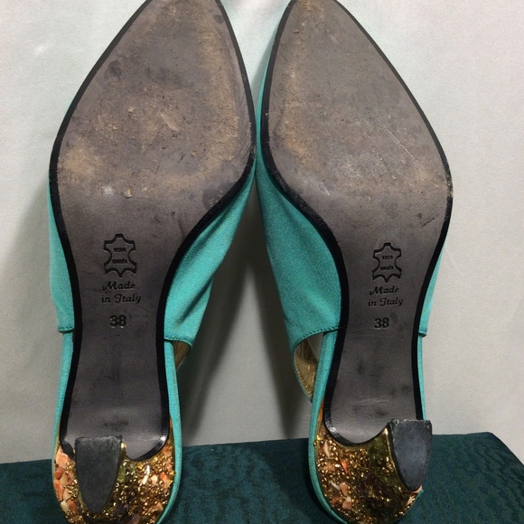 SALE! - Blue Loriblu Heels - Picture 4 of 4